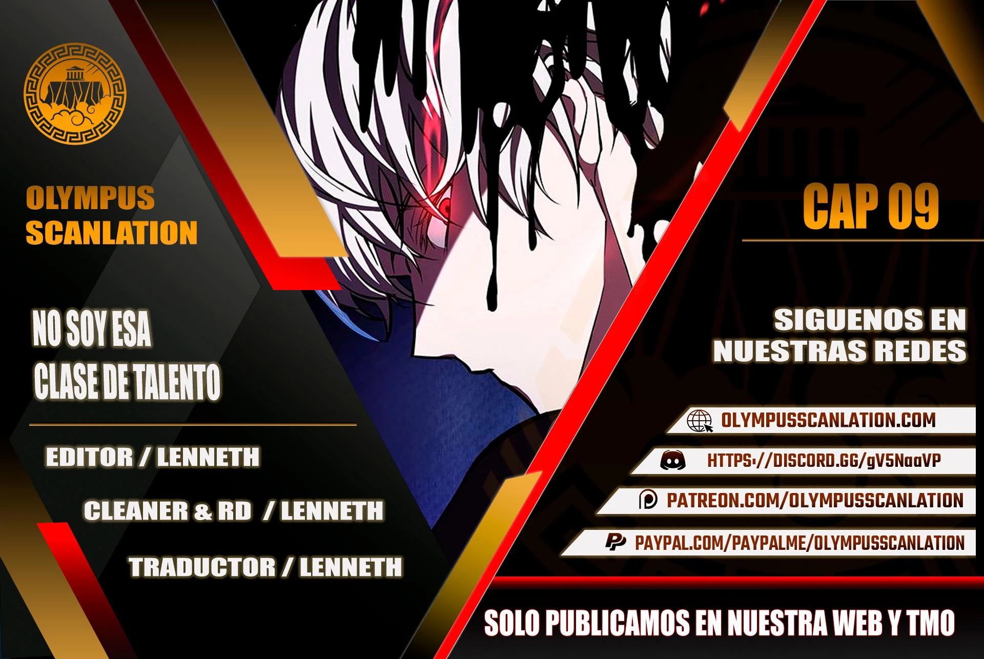 No soy esa clase de talento > Capitulo 9 > Page 01